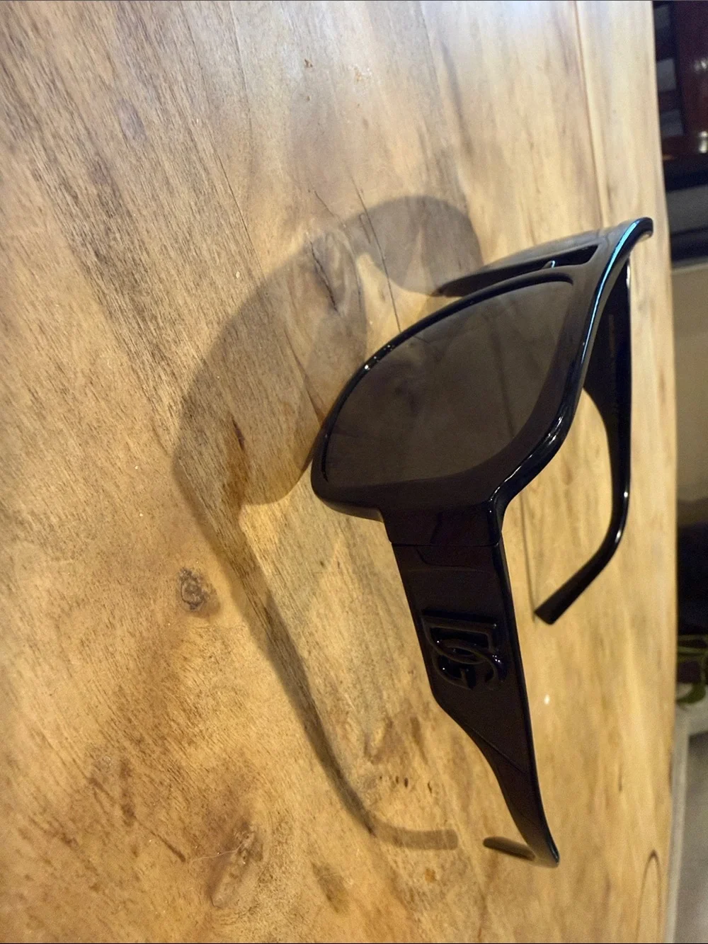 Dolce & Gabbana Black Men's Sunglasses - Oversized Square Frame